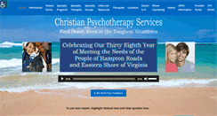 Desktop Screenshot of christianpsychotherapy.com